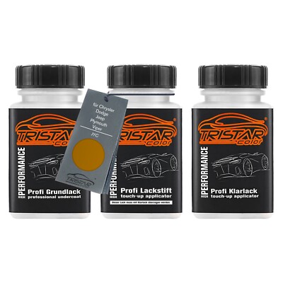 Autolack Lackstifte für Chrysler Dodge Jeep Viper JYC Bright Amber Perl 3 x 50ml