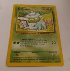 Bulbasaur 44/102 Common 1999 Base Set Unlimited WOTC Pokemon Card MINT