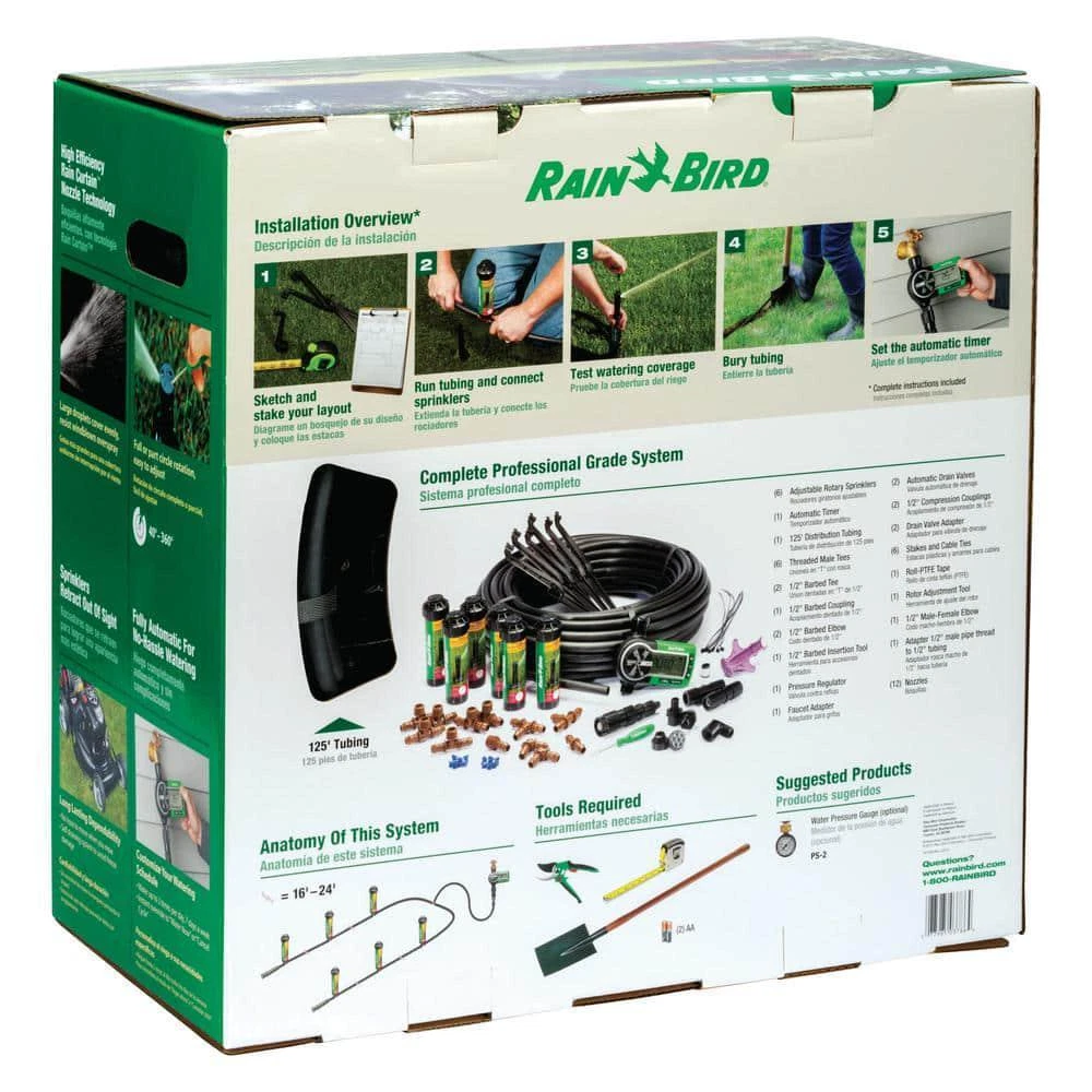 Rain Bird Drip System Expansion And Repair Kit, 45 OFF