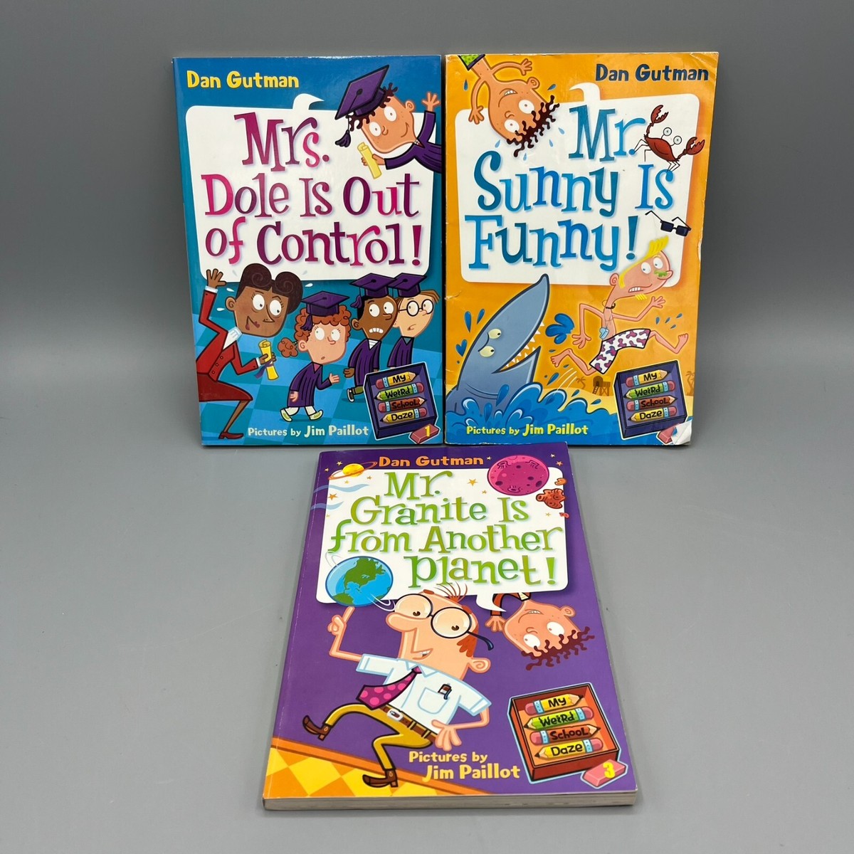 Lot of 11 My Weird School Daze Books by Dan Gutman My Weird School