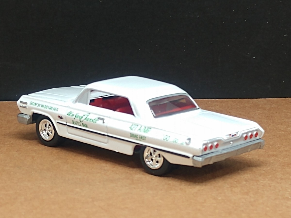 i_am_1960impala。 1963 CHEVROLET CHEVY IMPALA Z-11 LIMITED EDITION COLLECTIBLE 1/64