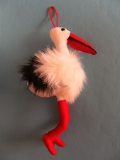 Plüschtier Storch 27cm Stofftier Stofftiere Störche Kuscheltier Geburt Taufe