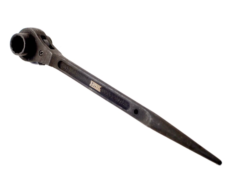 4pc Professional Scaffold Double Socket Podger Ratchet Wrench Set:17x19-23x26mm - Image 4 of 4