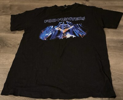 Foo Fighters T-Shirt 2018 Tour Black Women s |Crew |Band | Music P2p 18x26.5 EUC