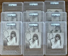 Signed TAYLOR SWIFT Autographed TTPD Tortured Poets Department Photo PSA DNA COA
