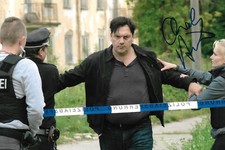 Charly Hübner autograph signed 20x30 cm picture