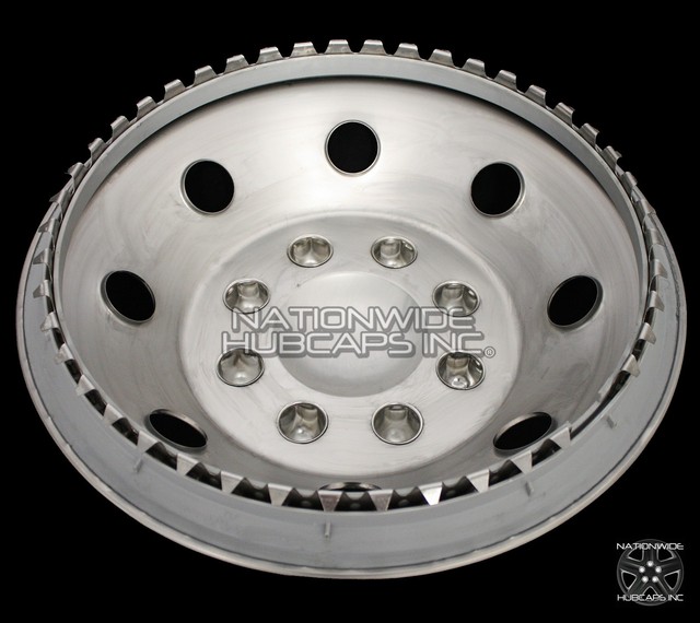 16" 8 Lug RV Motorhome Stainless Steel Dual Wheel Simulators Rim Covers Hub Caps eBay