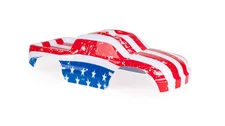 Custom Body American Flag Style for Jumpshot MT 1/10 Truck Car Shell Cover