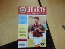 Friendly 1995/6 Hearts v Newcastle United Aug 9