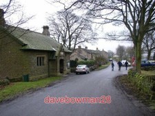 PHOTO  TIMBLE VILLAGE GREAT TIMBLE NORTH YORKSHIRE ON THE LEFT IS THE VILLAGE IN