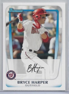 1) Bryce Harper 2011 Bowman Prospects #BP1 RC ROOKIE QTY AVAIL