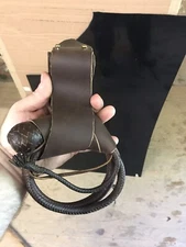 Safety 3-Stage Safety Safe Indiana Jones Snake Whip Bull Whip Holder