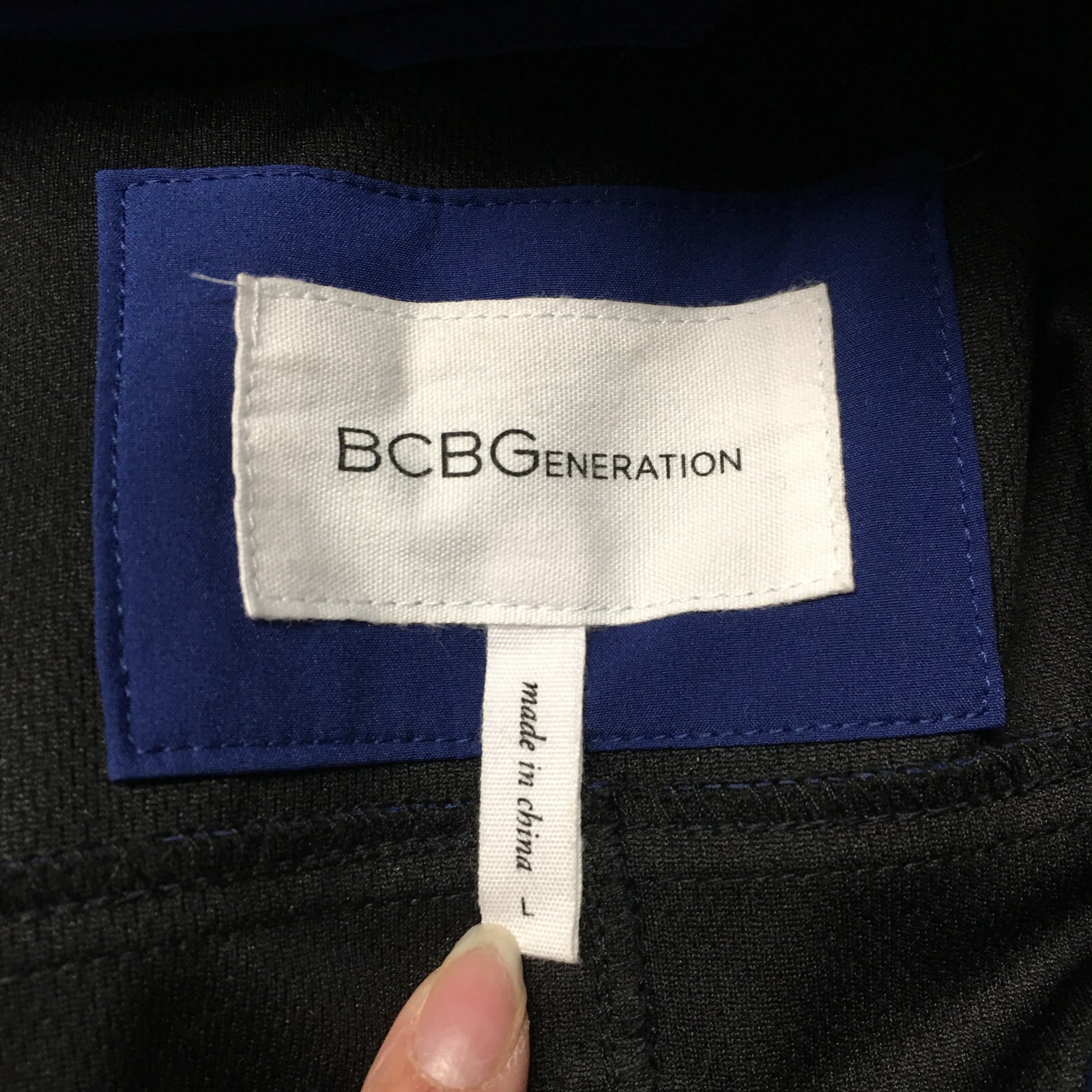 BCBGeneration Winter Jacket Mens Large Zipped Poc… - image 10