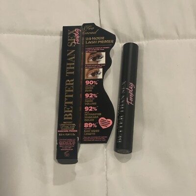 Too Faced Better Than Sex Foreplay Mascara PRIMER Full Size NIB 0.27 fl oz