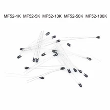 MF52-1K MF52-5K MF52-10K MF52-50K MF52-100K NTC Thermistor Resistors 1% or 5%