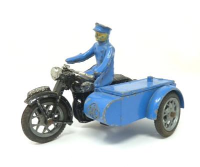 BENBROS QUALITOYS RAC MOTORRAD PATROL TTC 147 NUMMERNSCHILD ERWACHSENE SAMMLERSTÜCK