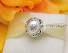 NEW Authentic Pandora Silver STAR SIGN SAGITTARIUS Charm 791944 RETIRED