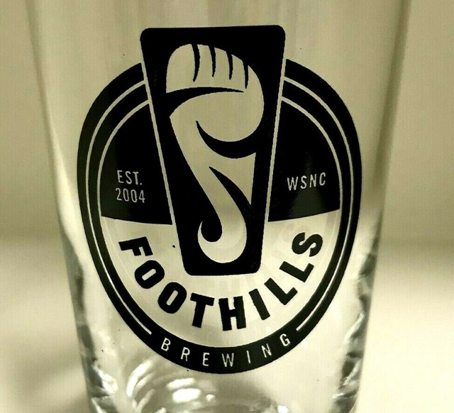 Foothills Brewing 6oz Taster Beer Glass eBay