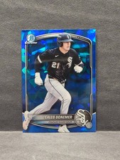 CALEB BONEMER - 2025 Bowman Chrome Draft Sapphire Edition #BDC-184 White Sox