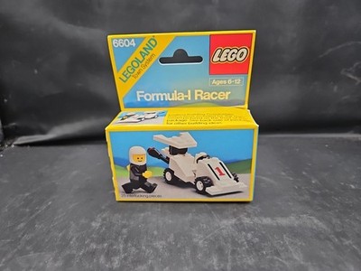 LEGO LEGOLAND- 6604 Formula 1 Racer - New Sealed 1985 NIB