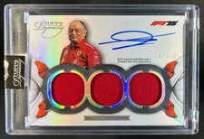 2025 Topps Dynasty Formula 1 F1 Frederic Vasseur Triple Relic Auto Firesuit #/10