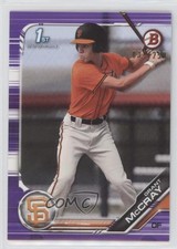 2019 Bowman Draft Purple 34/250 Grant McCray #BD-4 0b0