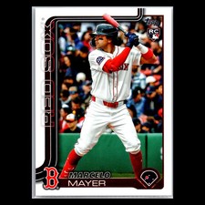 2025 Topps Update Series - #US105 Marcelo Mayer RC - Boston Red Sox