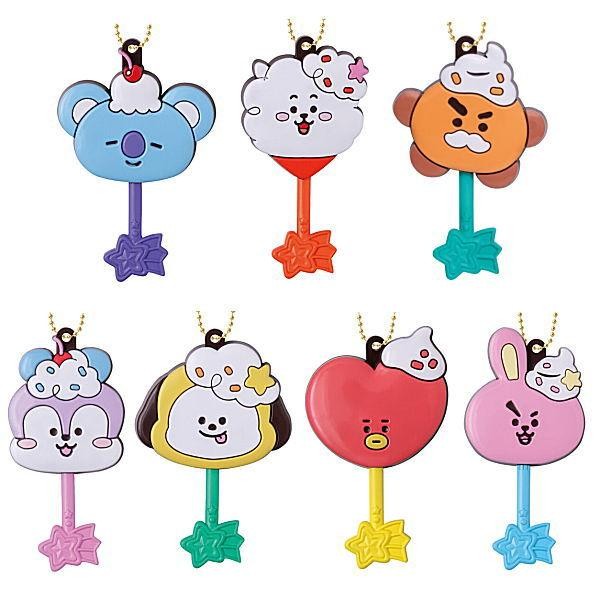 Lollipop Chocolate Charm BT21 [Complete Set of 7 Types] Bandai