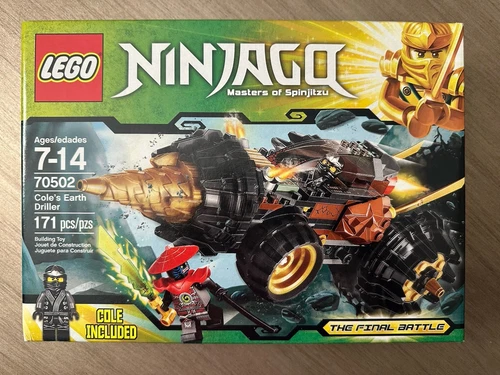 Lego 70502 Ninjago Cole's Erdbohrer Neu Versiegelt