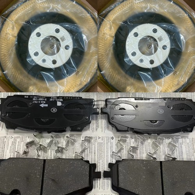 #ad #ad 2017 2019 GEN Front Brake Kit Disc Rotorsamp;Ceramic Pad Set for Audi Q7 W hardware $435.20