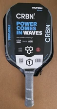 CRBN 1 TruFoam Waves (Elongated with Long Handle) Pickleball Paddle