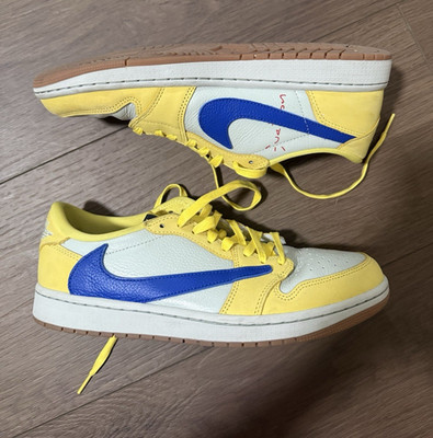 Air Jordan 1 Low Travis Scott Canary