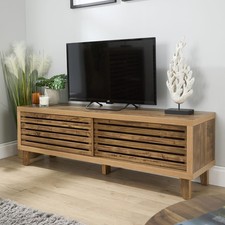 Luna TV Stand Televsion Cabinet Media Entertainment Unit 2 Doors Modern Design