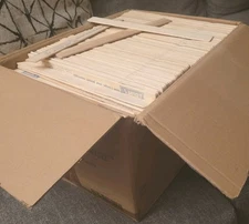 Paint Mixing Stirring Sticks Wood (100 pcs) FREE SHIPPING