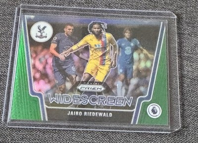 2021-22 Panini Prizm Premier League Jairo Riedewald Widescreen GREEN PULSAR 1/5