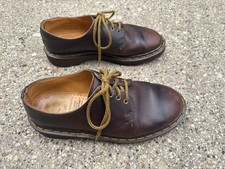 Vintage Doc Martens Ladies US 7 UK 5 Brown 4 eye Derby Oxford Shoes 1561 England