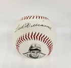 Ted Williams Facsimile Signed Autographed Baseball Photoball Boston Red Sox HOF