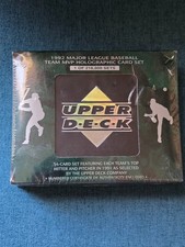 1992 mlb team mvp holographic card set Upper Deck 1991 Limited Edition Trading (54 Cards, Ungraded, 1 of 216,000) : Sports Related Trading Cards : Sports & Outdoors 1992 major league baseball team