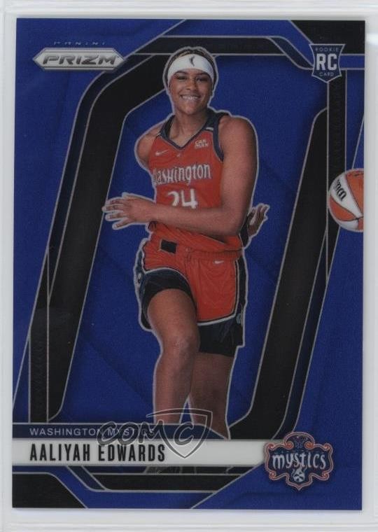 2024 Panini Prizm WNBA Blue Prizm 137/199 Aaliyah Edwards #142 1kx5