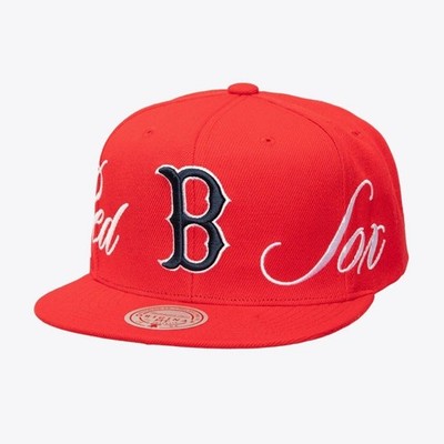 Mitchell & Ness X Just Don Boston Red Sox Lux Script Snapback Green UV- NWT