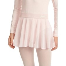 Justice Girls Lightweight Soft Pink Ballet Dance Skirt Mesh Tutu M 10