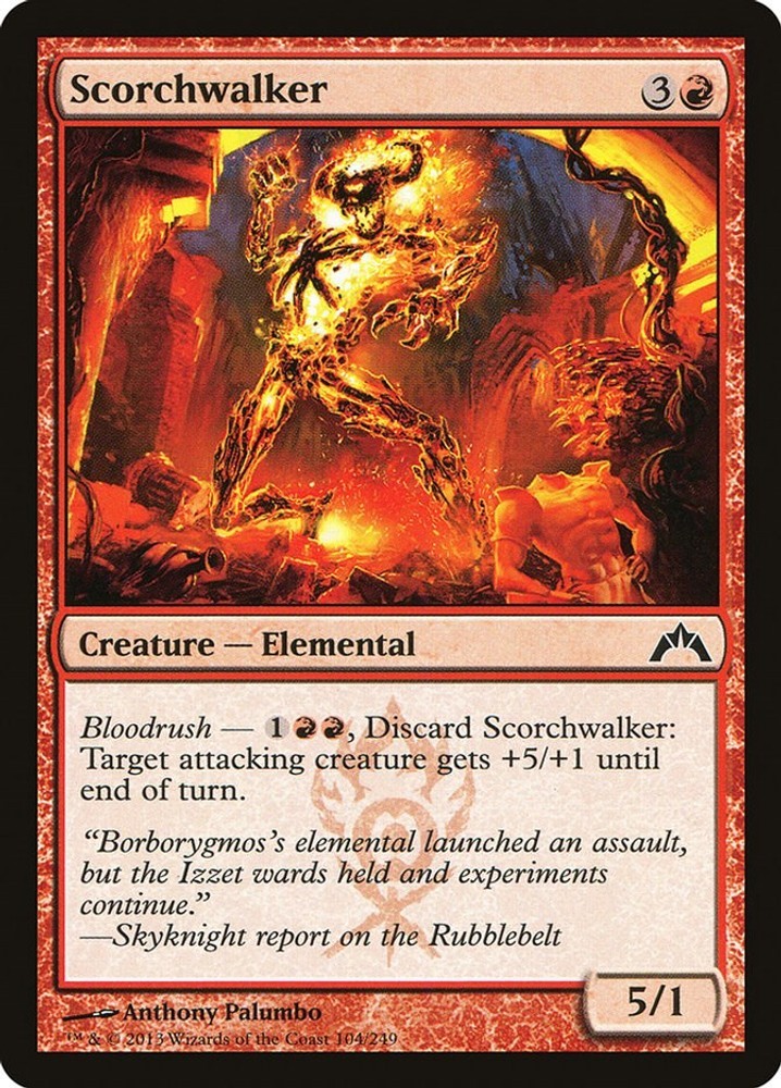 Scorchwalker - 104 - NM - Common - Gatecrash-Magic