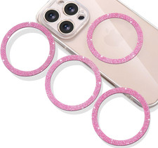 4 Pack Universal Magnetic Ring, Metal Ring Sticker for All Phone Cases  Wirele