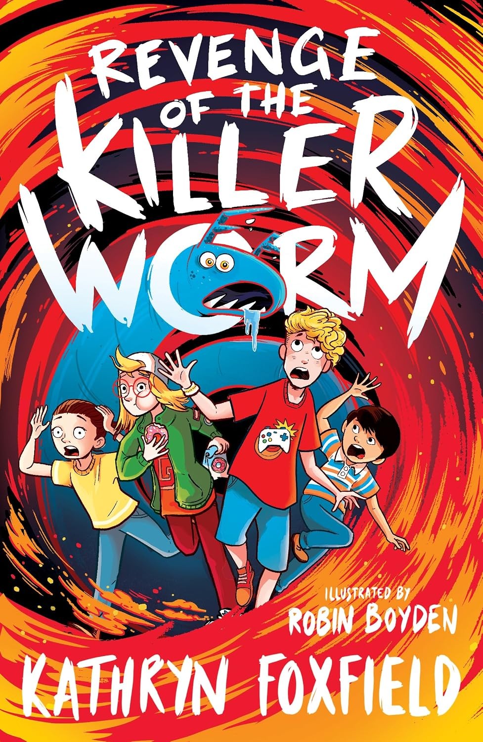 Revenge of the Killer Worm by Kathryn Foxfield Paperback Book - Image 7