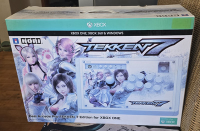 HORI Real Arcade Pro TEKKEN 7 Edition Arcade Stick, Weiß Xbox One/360/PC