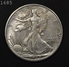 1942-S Liberty Walking Half Dollar "AU" *Free S/H After 1st Item*