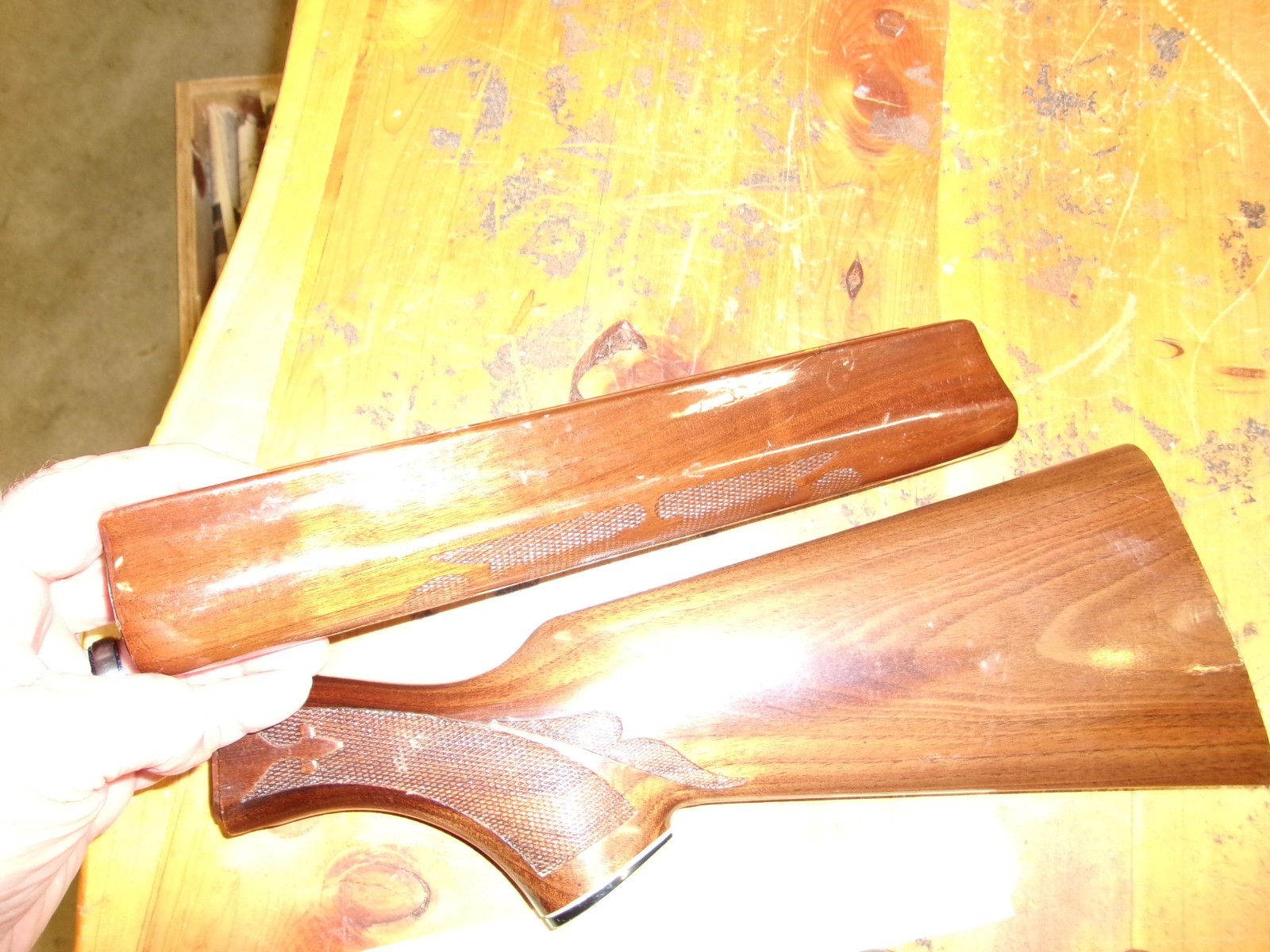 Remington 1100 12ga stock & forend set w parts