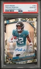 2025 PANINI PRIZM AUTO-CAMO #301 TRAVIS HUNTER ROOKIE RC 18/25 PSA 10