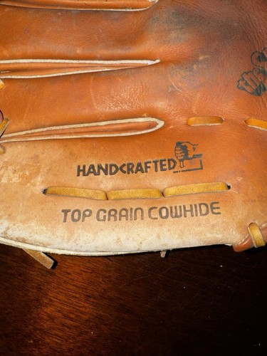 Regent Saddleback Mens Baseball Softball Glove Size 12" Left Handed LHT Leather - Picture 10 of 15