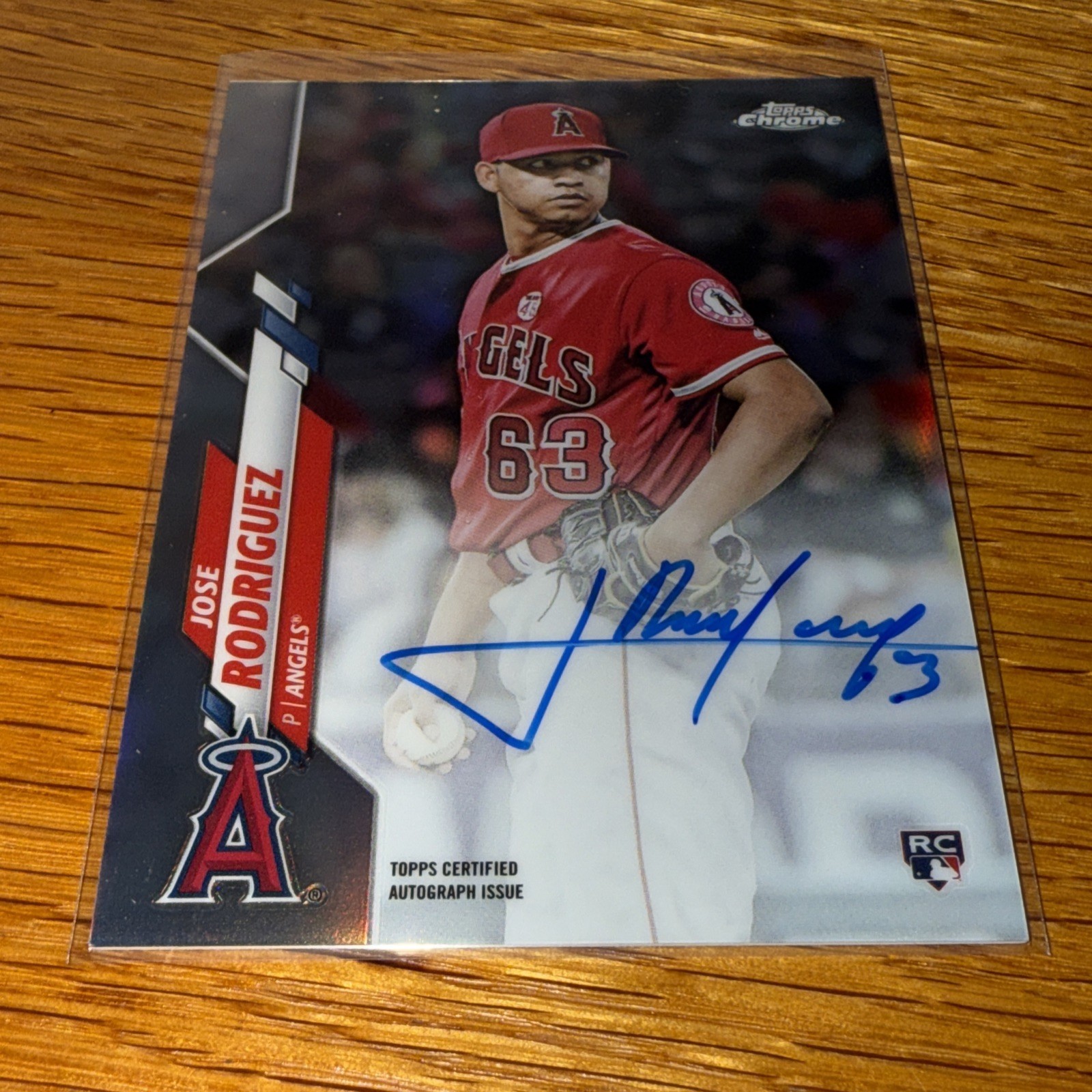 2020 Topps Chrome - Rookie Auto Refractor #RA-JRO - Jose Rodriguez /499